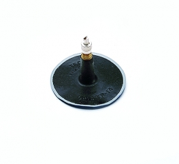 Вентиль с подложкой для легковой камеры (диаметр отверстия в диске 11,5 мм,  диаметр подложки 63 мм), 10 шт. в уп.