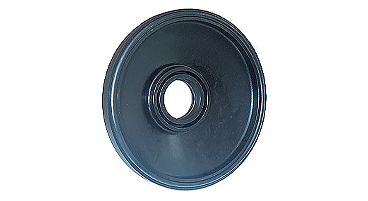 Зажимной диск с резиновым кольцом
