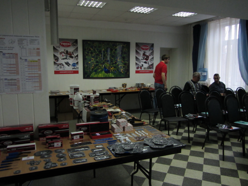 Бесплатный семинар по ремонту колес материалами TECH 2014 Москва