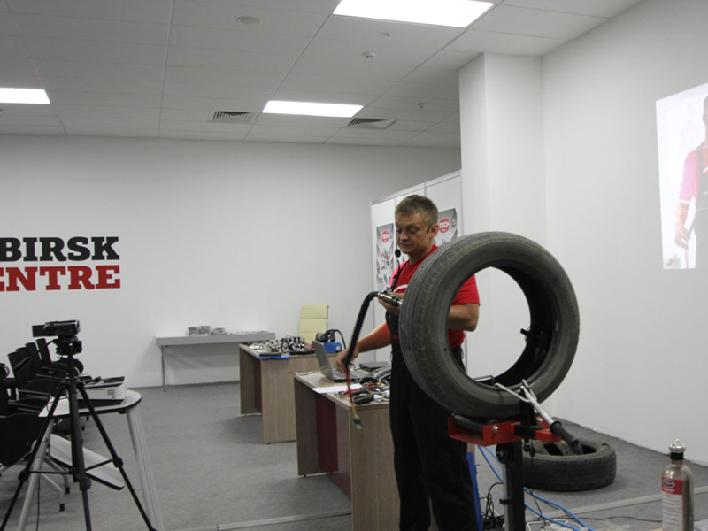 Бесплатный семинар по ремонту колес материалами TECH 2014 Новосибирск