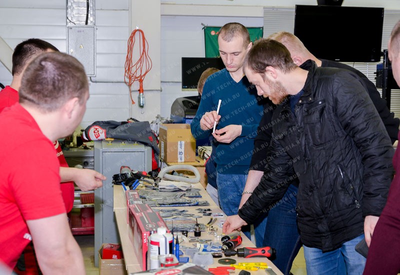Бесплатный семинар по ремонту колес материалами TECH 2015 Екатеринбург