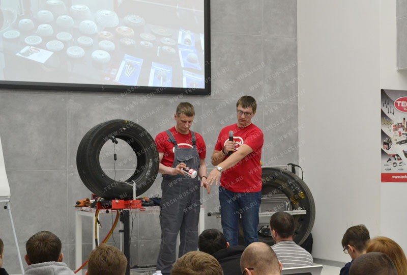 Бесплатный семинар по ремонту колес материалами TECH 2017 Москва