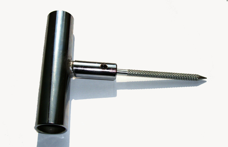 Ручное Т-образное шило-рашпиль для подготовки отверстий 6 и 9 мм