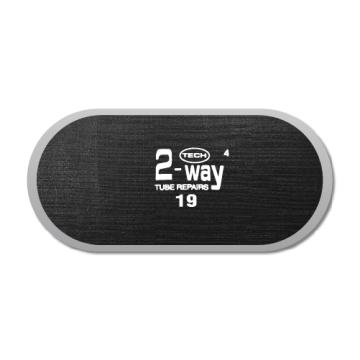 Заплатка овальная для ремонта автомобильных камер TECH 2-WAY 150х70 мм Заплатка овальная для ремонта автомобильных камер TECH 2-WAY 150х70 мм
