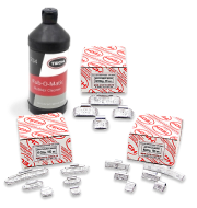 Установка самоклеящихся балансировочных грузиков