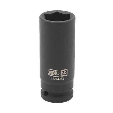 Ударная головка 1/2 дюйма удлиненная 23 мм AOK