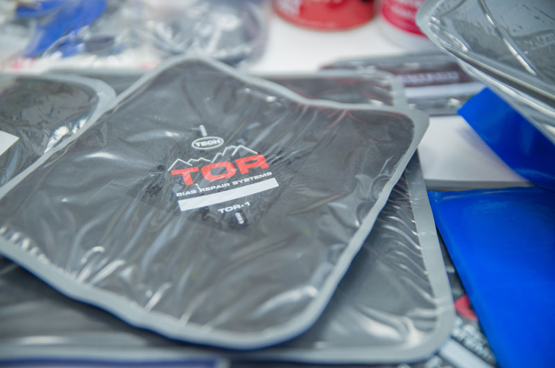 Заплаты для ремонта повреждений шин внедорожной техники TECH TOR Заплаты для ремонта повреждений шин внедорожной техники TECH TOR