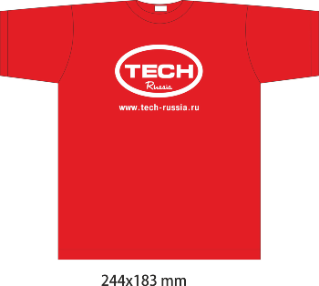 Футболка с логотипом TECH Футболка с логотипом TECH