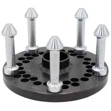 Планшайба FPF 5-2 на вал 40 мм с пальцами 82,5 мм для дисков с 5 отверстиями Планшайба FPF 5-2 на вал 40 мм с пальцами 82,5 мм для дисков с 5 отверстиями