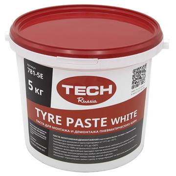 Монтажная демонтажная белая паста-крем, готова к применению, масса 5 кг