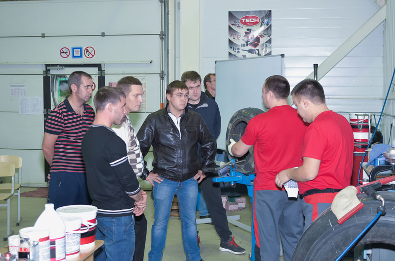 Бесплатный семинар по ремонту колес материалами TECH 2015 Екатеринбург