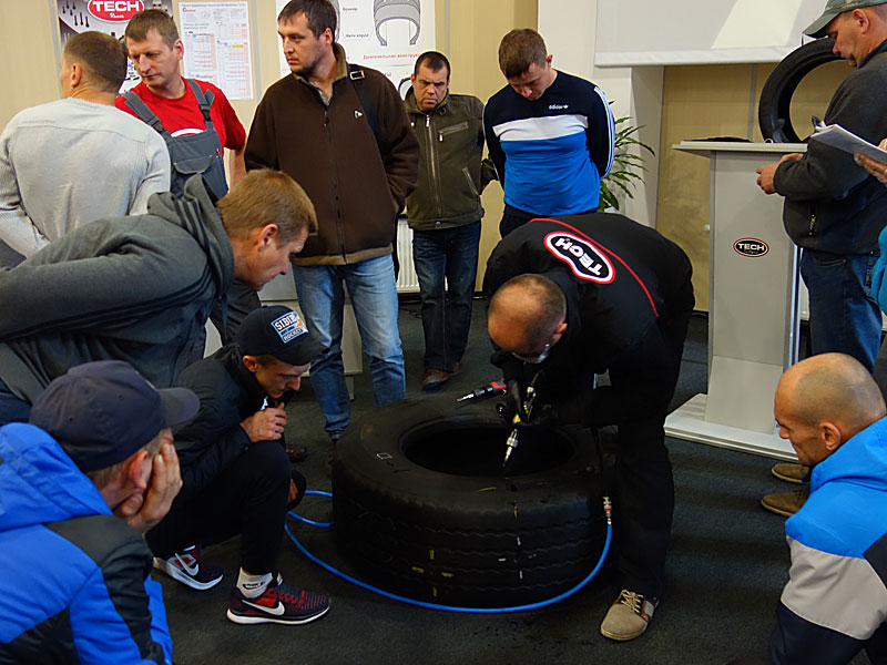 Бесплатный семинар по ремонту колес материалами TECH 2017 Новосибирск