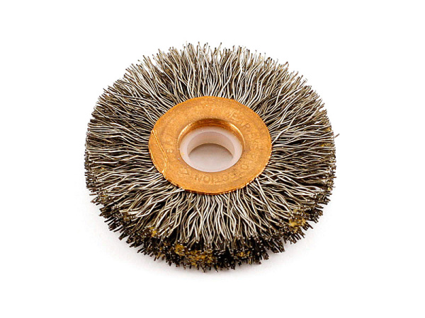 Металлощётка для очистки обода диска, диаметр 50 мм