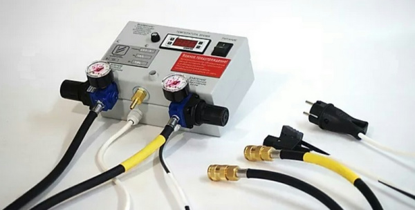 Вулканизатор пневматический для ремонта боковых повреждений грузовых, индустриальных и сельскохозяйственных шин