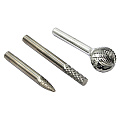 Карбидные твердосплавные буры с алмазной насечкой
