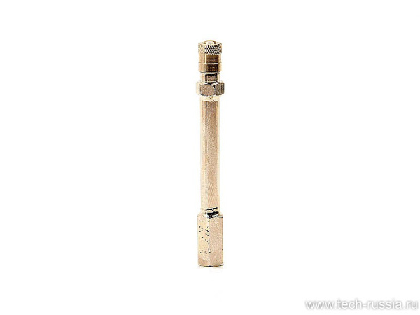 Металлический прямой удлинитель для грузовых вентилей, длина 75 мм Металлический прямой удлинитель для грузовых вентилей, длина 75 мм