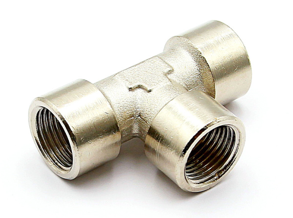 Ниппель резьбовой T-образный с внутренней резьбой 1/2 дюйма Ниппель резьбовой T-образный с внутренней резьбой 1/2 дюйма