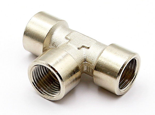 Ниппель резьбовой T-образный с внутренней резьбой 1/2 дюйма Ниппель резьбовой T-образный с внутренней резьбой 1/2 дюйма