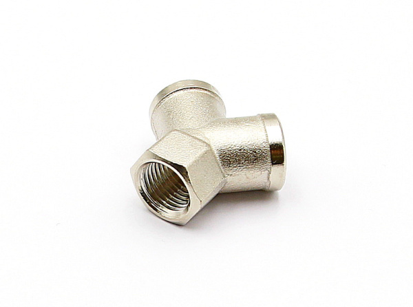 Ниппель резьбовой Y-образный с внутренней резьбой 1/4 дюйма