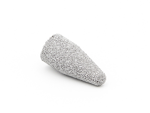 Абразивный среднезернистый конус, диаметр 25 мм, длина 50 мм, зерно SSG 230